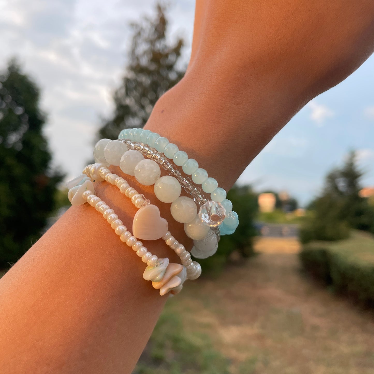 Ocean Breeze Bracelet Stack