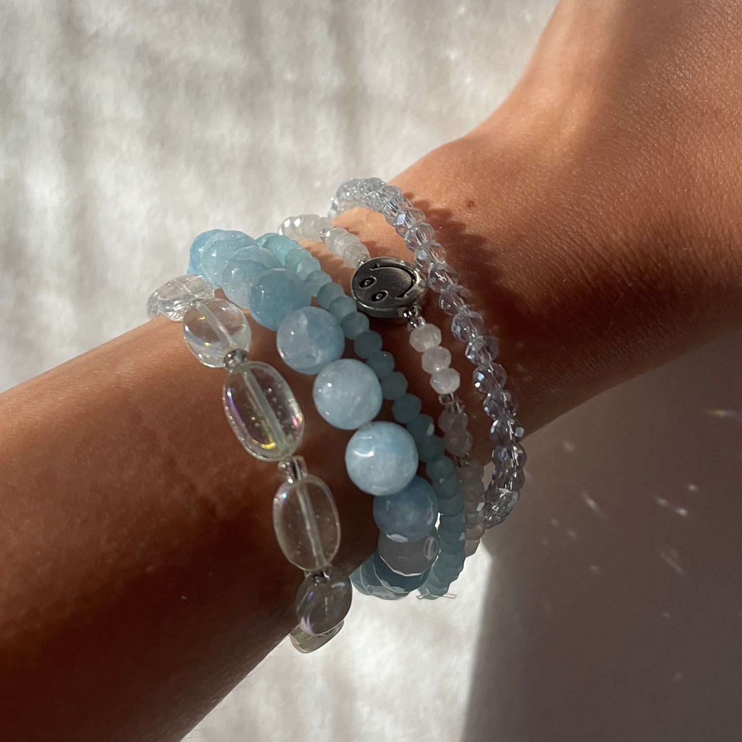 Cloud nine bracelet stack