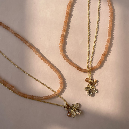 Honey Glow Layered Necklace