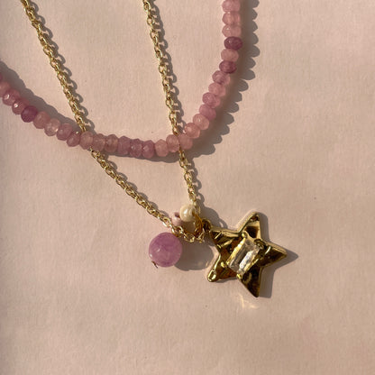 Starry Lilac Necklace