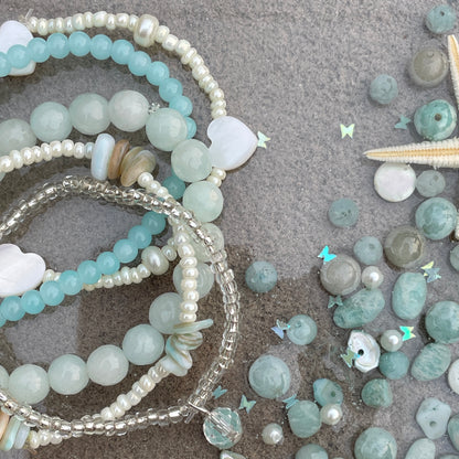 Ocean Breeze Bracelet Stack