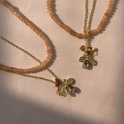 Honey Glow Layered Necklace