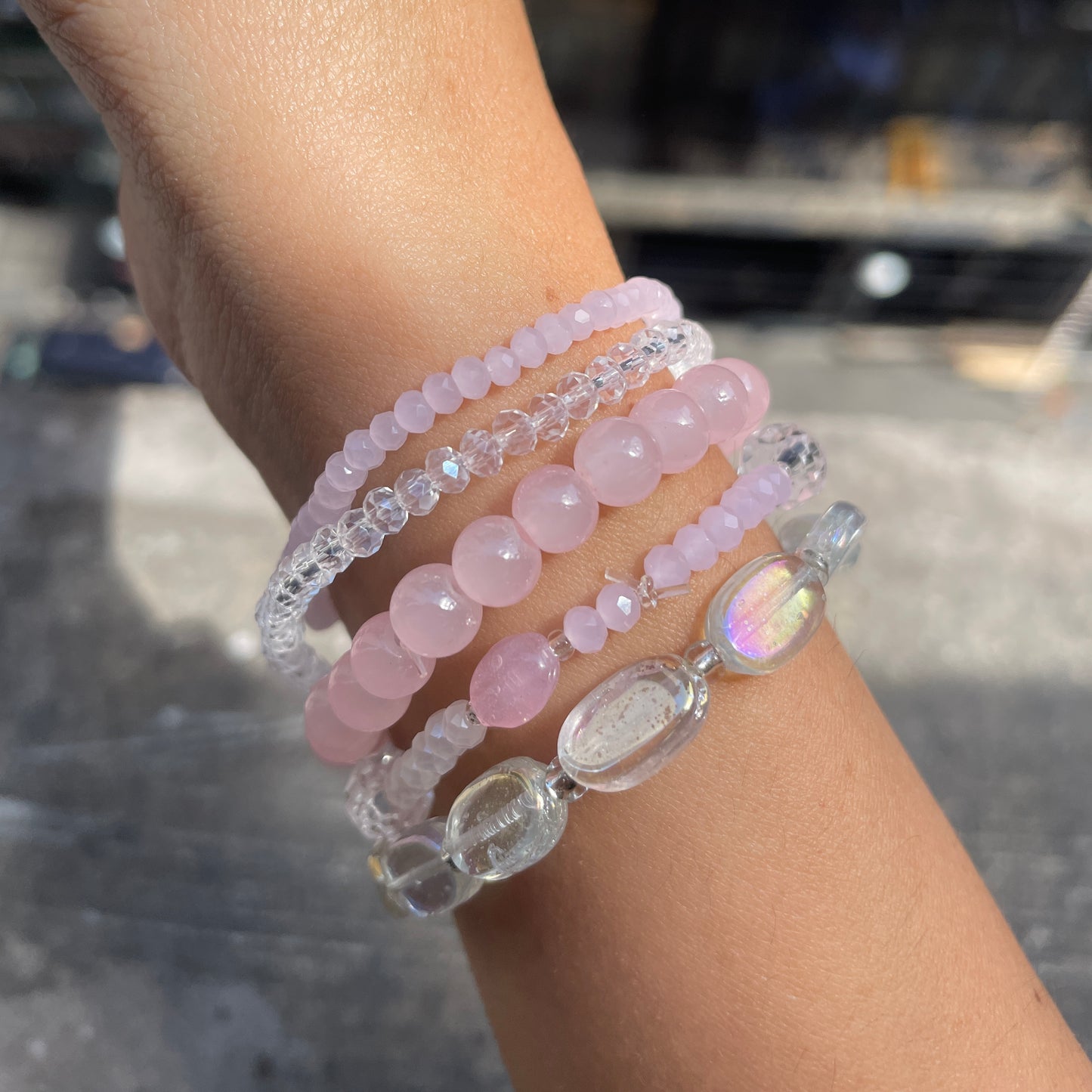 Cotton candy stack
