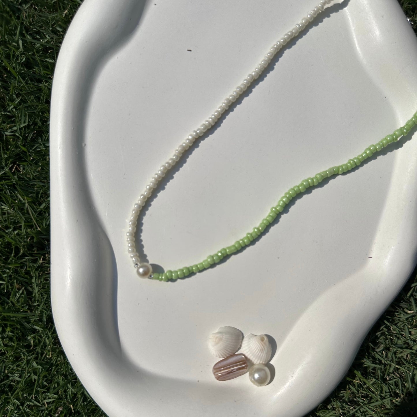 Verde Harmony Half & Half necklace