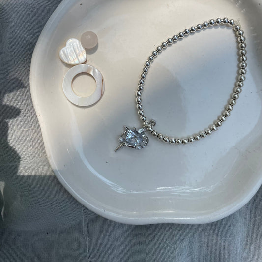 Silver Shimmer Splendor Bracelet