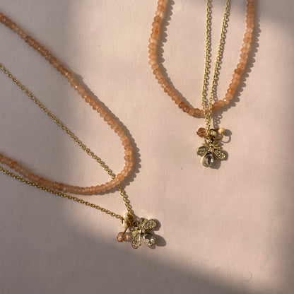 Honey Glow Layered Necklace