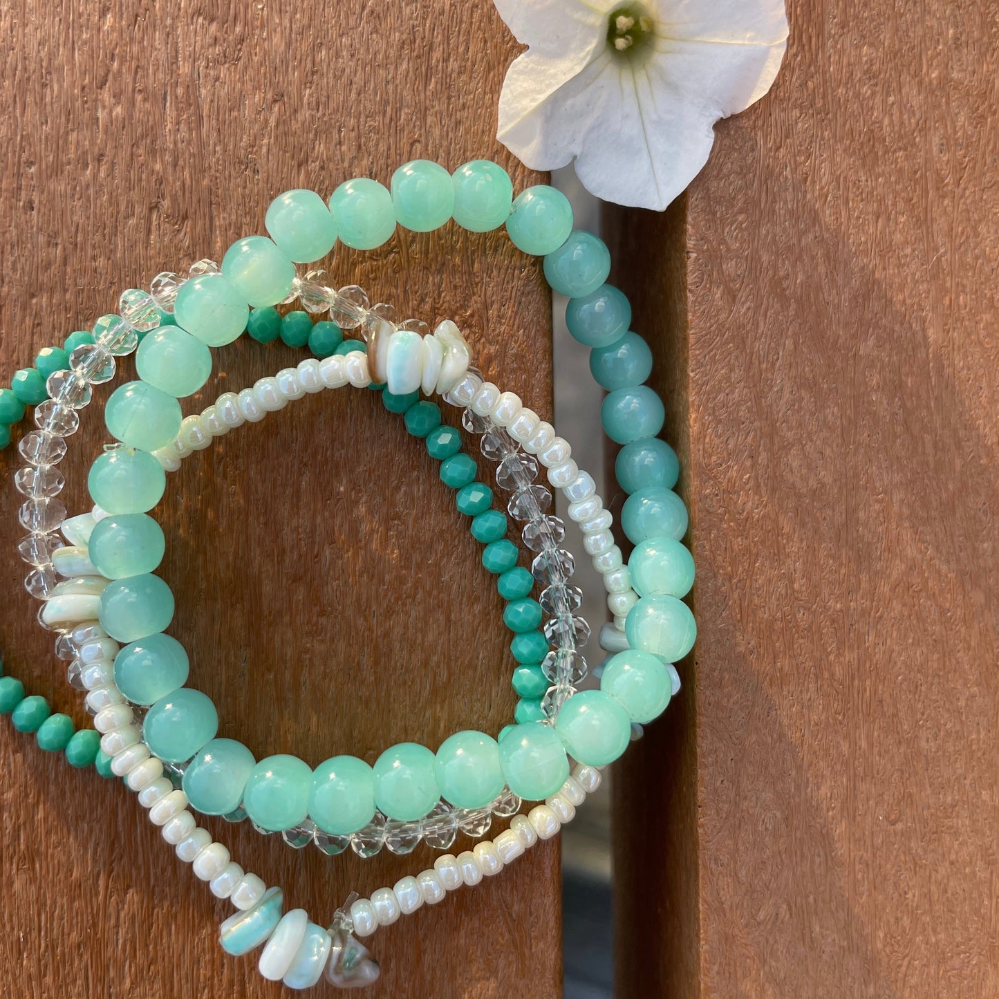 Sea Breeze Beaded Braceletstack